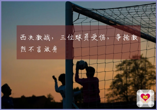 西决激战，三位球员受伤，争抢激烈不言放弃